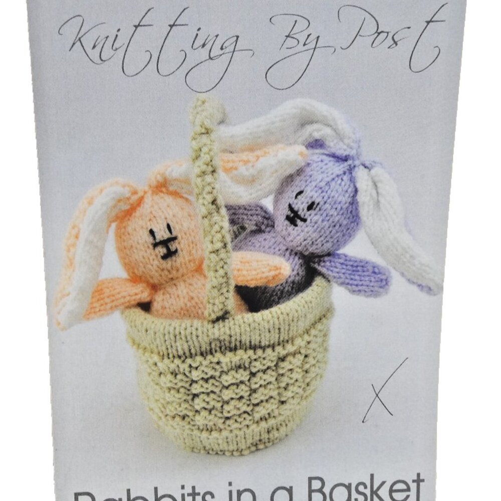 Pattern Rabbits in a Basket 2015 Knitting Bunnies DIY